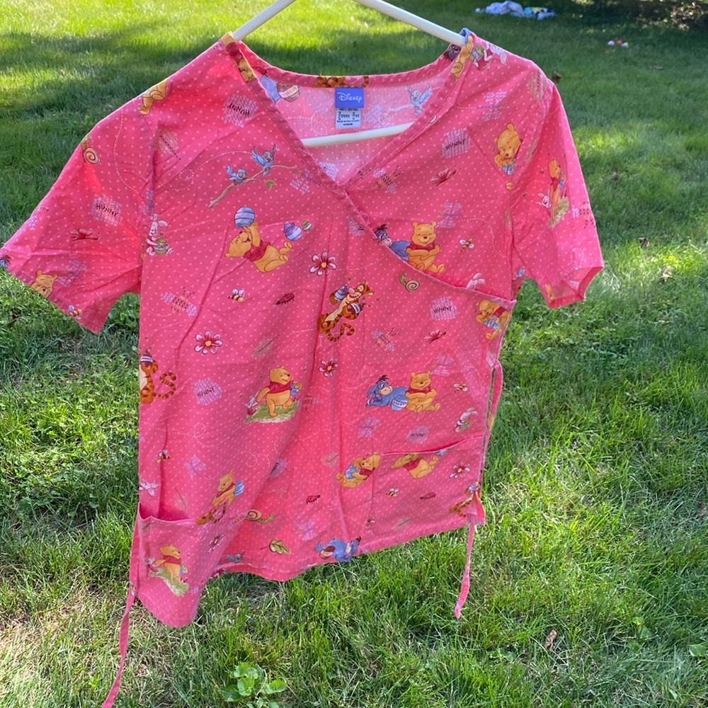 XS Disney Scrub Top